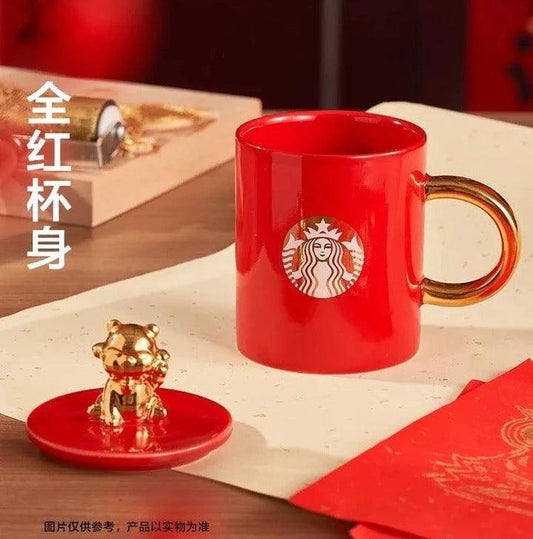 7 Reasons Why You Need the Red and Gold Starbucks Mug - Ann Ann Starbucks