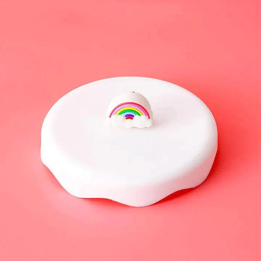 Conquer Your Morning Routine with Our New Rainbow Cloud Lid Cover! - Ann Ann Starbucks