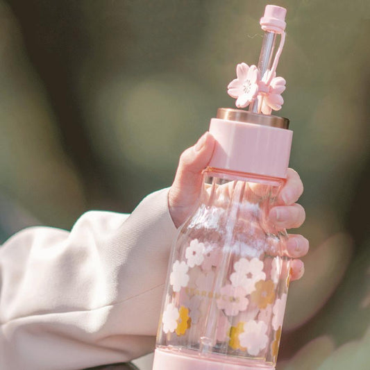 Experience Japan's Iconic Bottle : Sakura 2021 Edition Glass Bottle! - Ann Ann Starbucks