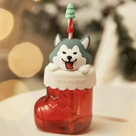 For Husky Lovers: This Starbucks Cup with Dog Lid is a Must-Have! - Ann Ann Starbucks