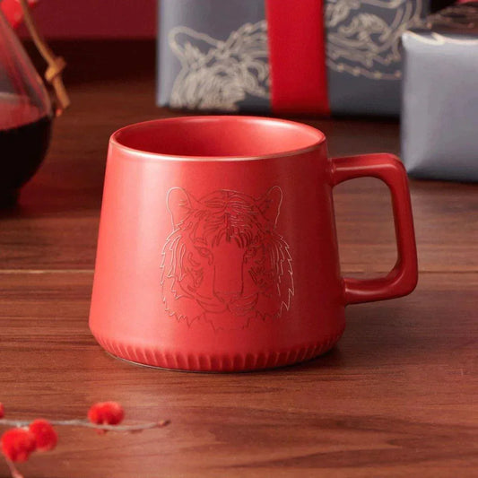 Get the Exquisite Starbucks Reserve Red Embossed Mugs! - Ann Ann Starbucks