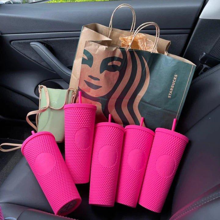 Get Your Hands on the Hottest Tumbler of the Summer - Barbie Pink! - Ann Ann Starbucks