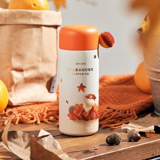 355ml/12oz Autumn Chestnut Stainless Steel Thermos Cup