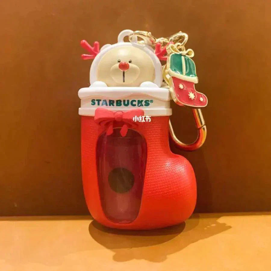 Must-Have Keychain for Every Santa Lover - Ann Ann Starbucks