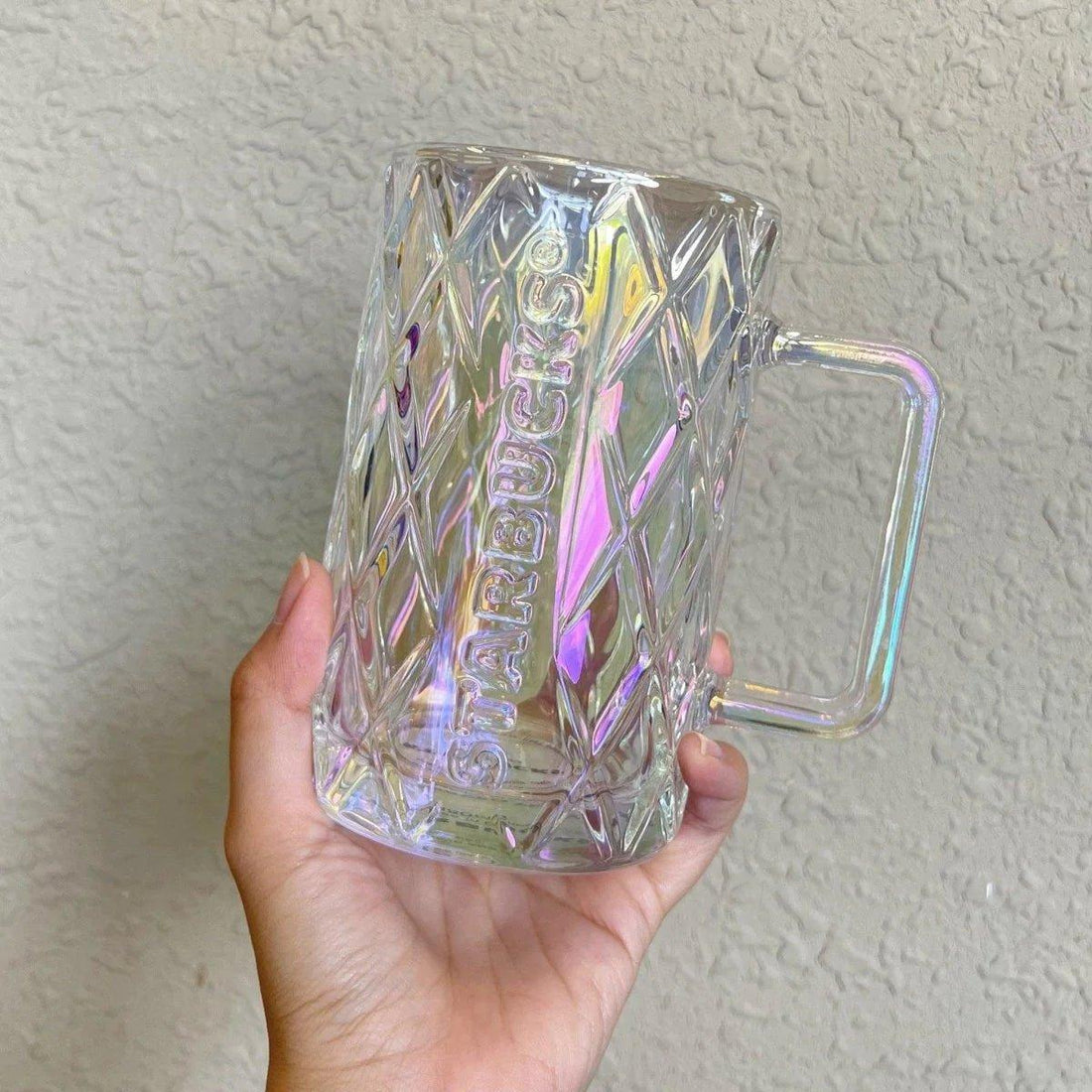 Say Hello to the Most Iridescent Glass Cup of All Time - Ann Ann Starbucks