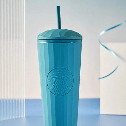 Sip in Style with our Dark Blue Cold Cup - Ann Ann Starbucks