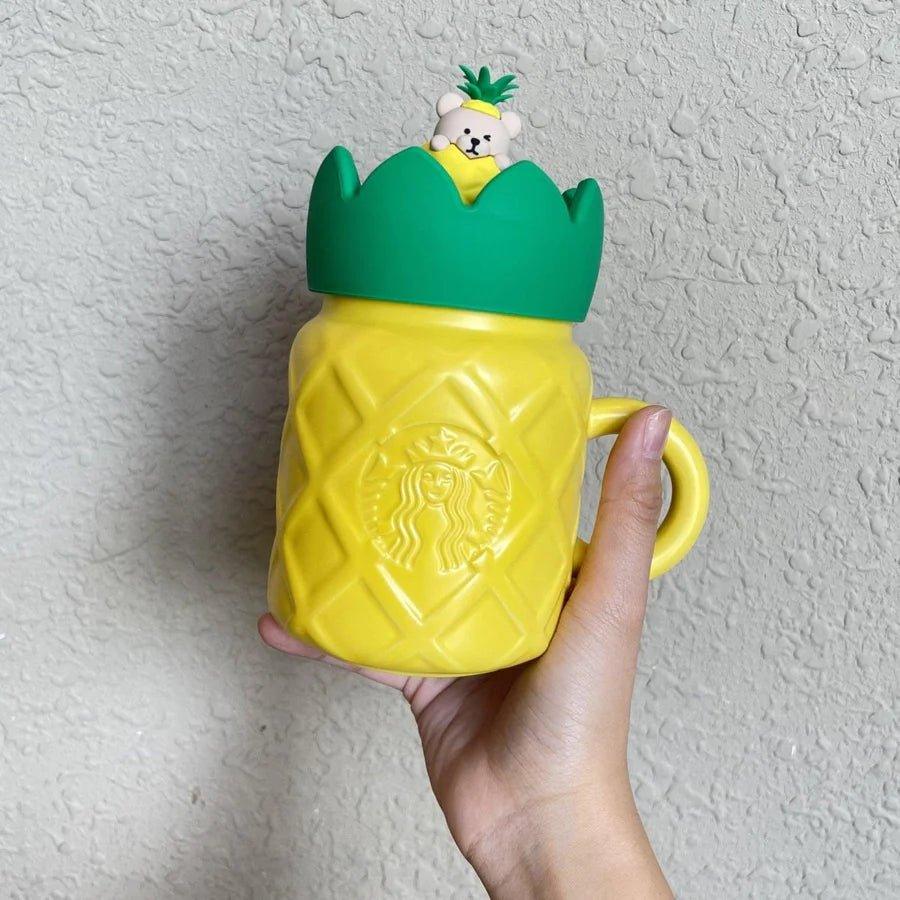 The Best Summer Drink Experience: Pineapple Mason Mug - Ann Ann Starbucks