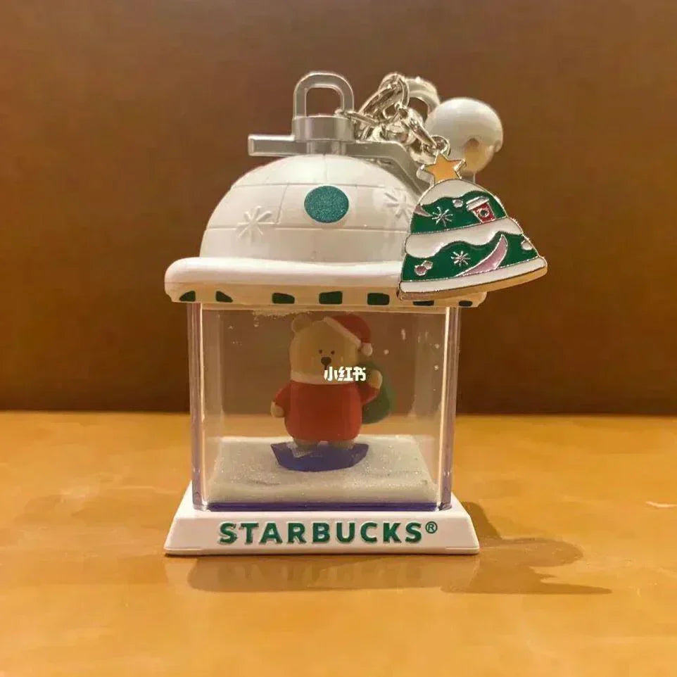 The Most Adorable Christmas Keychain You Need - Ann Ann Starbucks