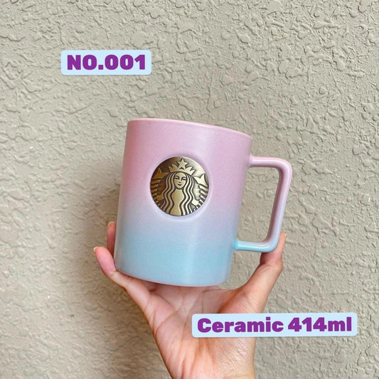 The Most Coveted Mug of the Summer: Gradient Ceramic Mug! - Ann Ann Starbucks