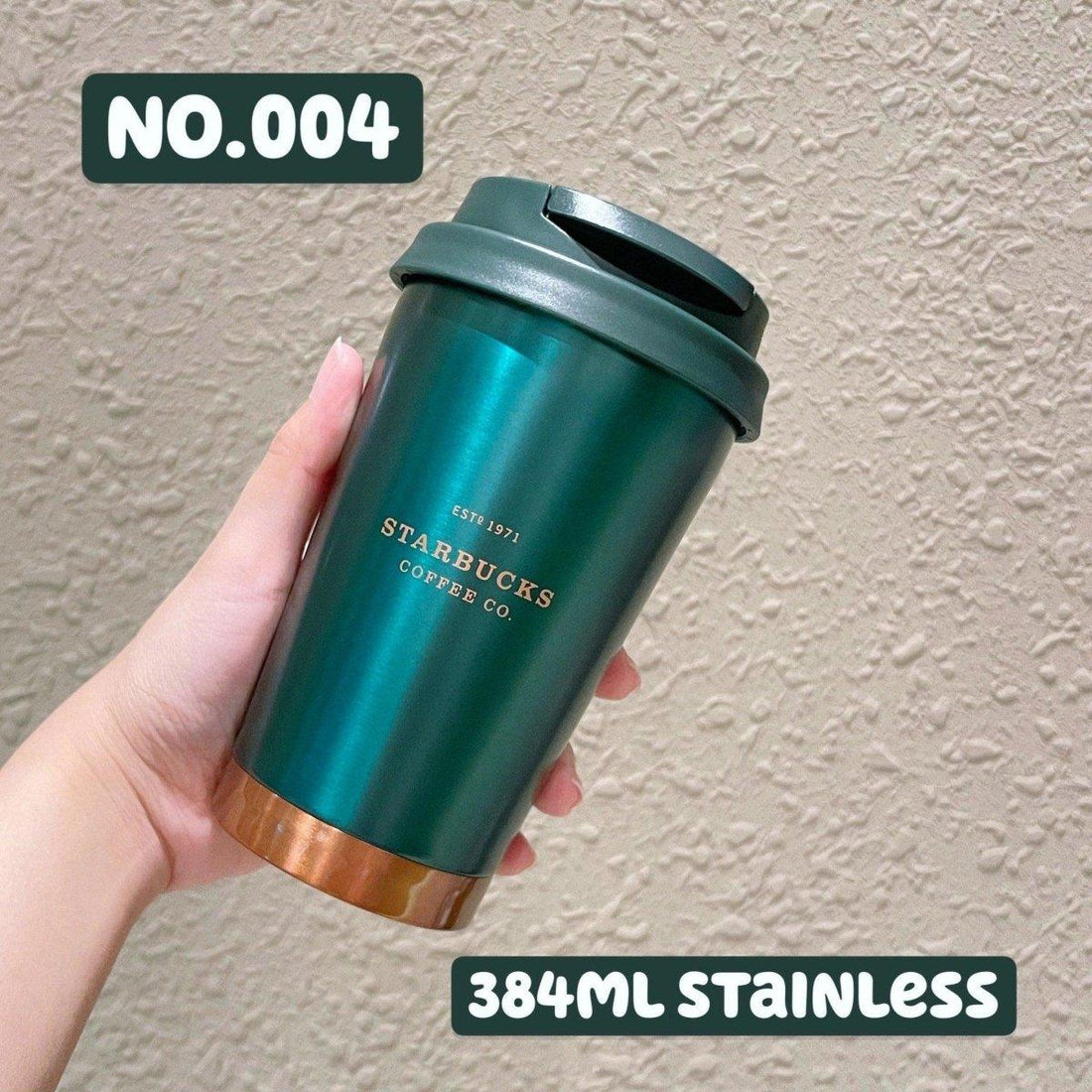 The No.004 Tumbler: A Dark Green Goddess! - Ann Ann Starbucks