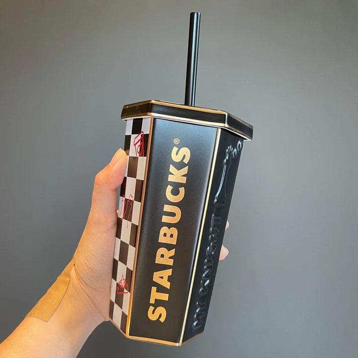 The Perfect Blend of Artistry and Functionality in This Stainless Steel Straw Cup - Ann Ann Starbucks