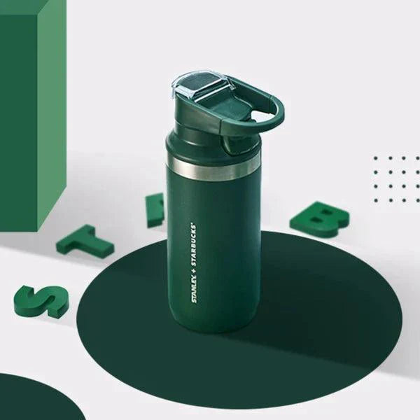 384ml/13oz Dark green Stanley Stainless Steel Tumbler