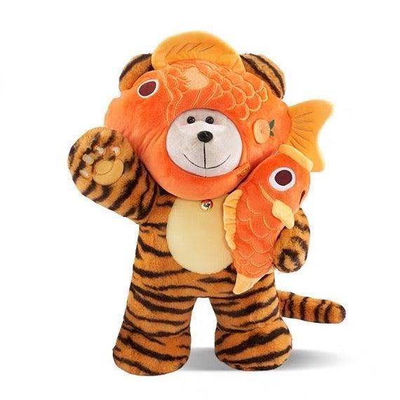 Tiger-Holding-Fish Bearista: The Most Adorable Plush Toy Ever! - Ann Ann Starbucks