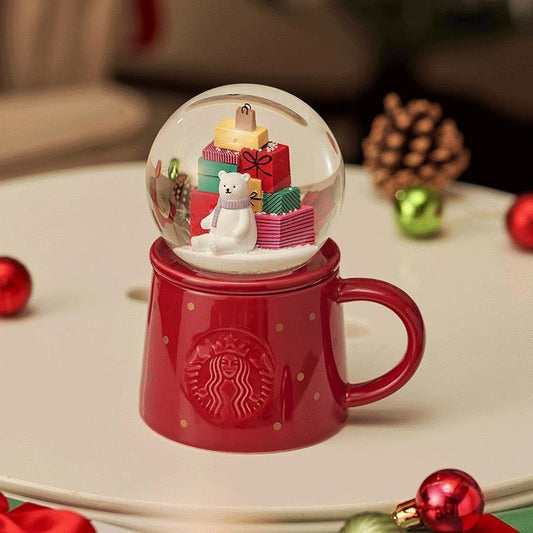 Polar Bear Water Globe Mug (Starbucks China Christmas 2021)