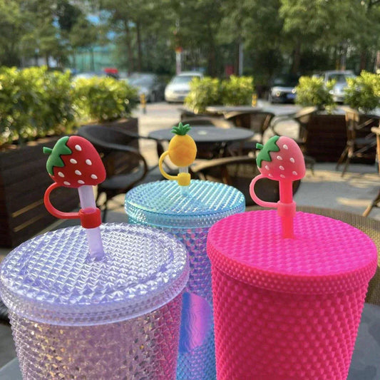 Transform Your Starbucks Tumbler with This Set of 3 Unique Straw Toppers - Ann Ann Starbucks