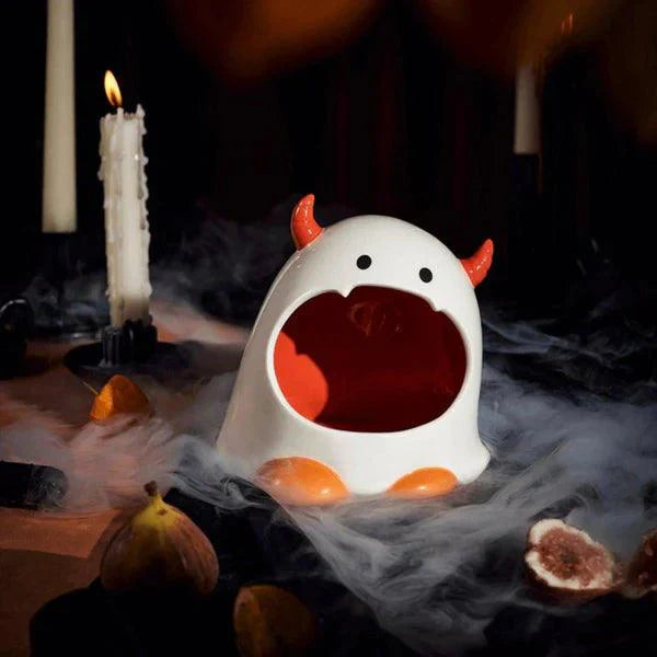 Starbucks Halloween Playful Ghost Ceramic Candy Bowl