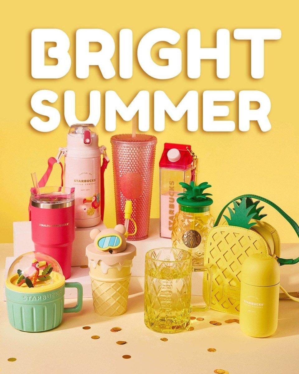 Starbucks Bright Summer 2021 Cup Collection - Ann Ann Starbucks