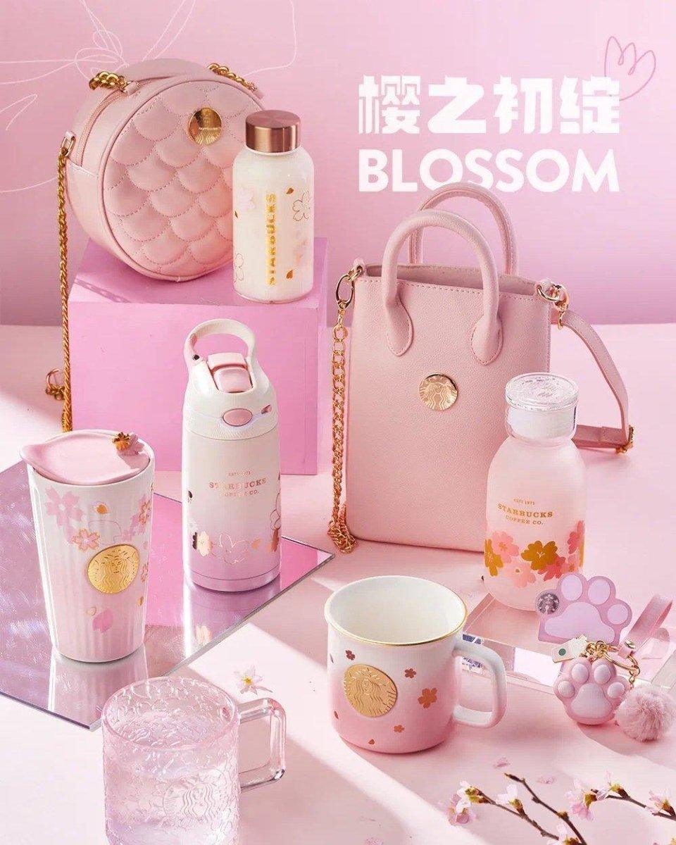 Starbucks China Sakura Cherry Blossom Pink 2021 Cup Collection - Ann Ann Starbucks