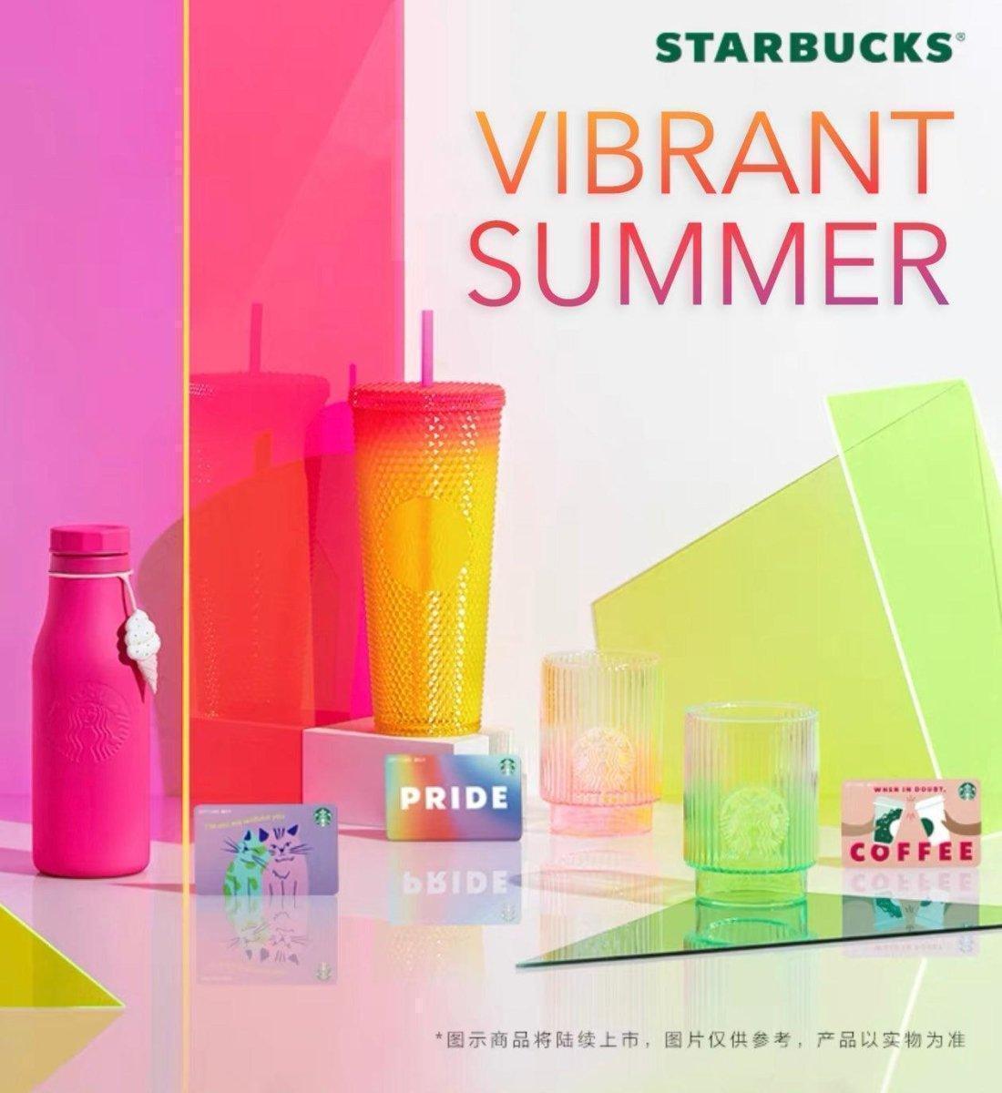 Starbucks Vibrant Summer 2022 Cup Collection - Ann Ann Starbucks