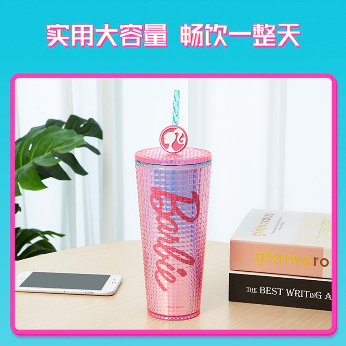 Miniso x Barbie 775ml/26oz Jeweled Cup