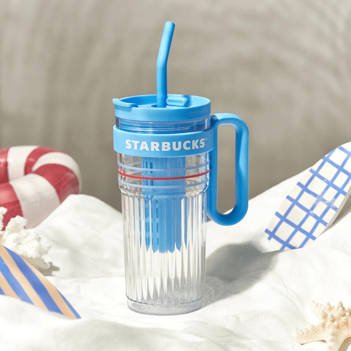 Starbucks 1000ml/34oz Plastic Straw Cup with Filter