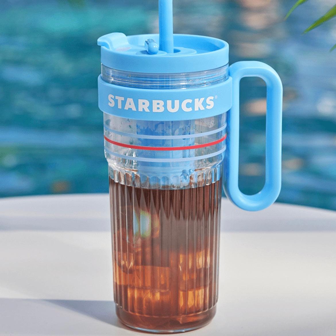 Starbucks 1000ml/34oz Plastic Straw Cup with Filter