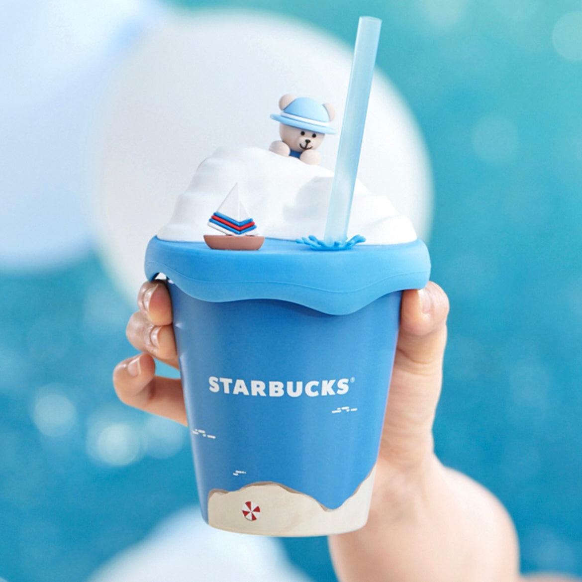 Starbucks 240ml/8oz Little Bear Ceramic Straw Cup