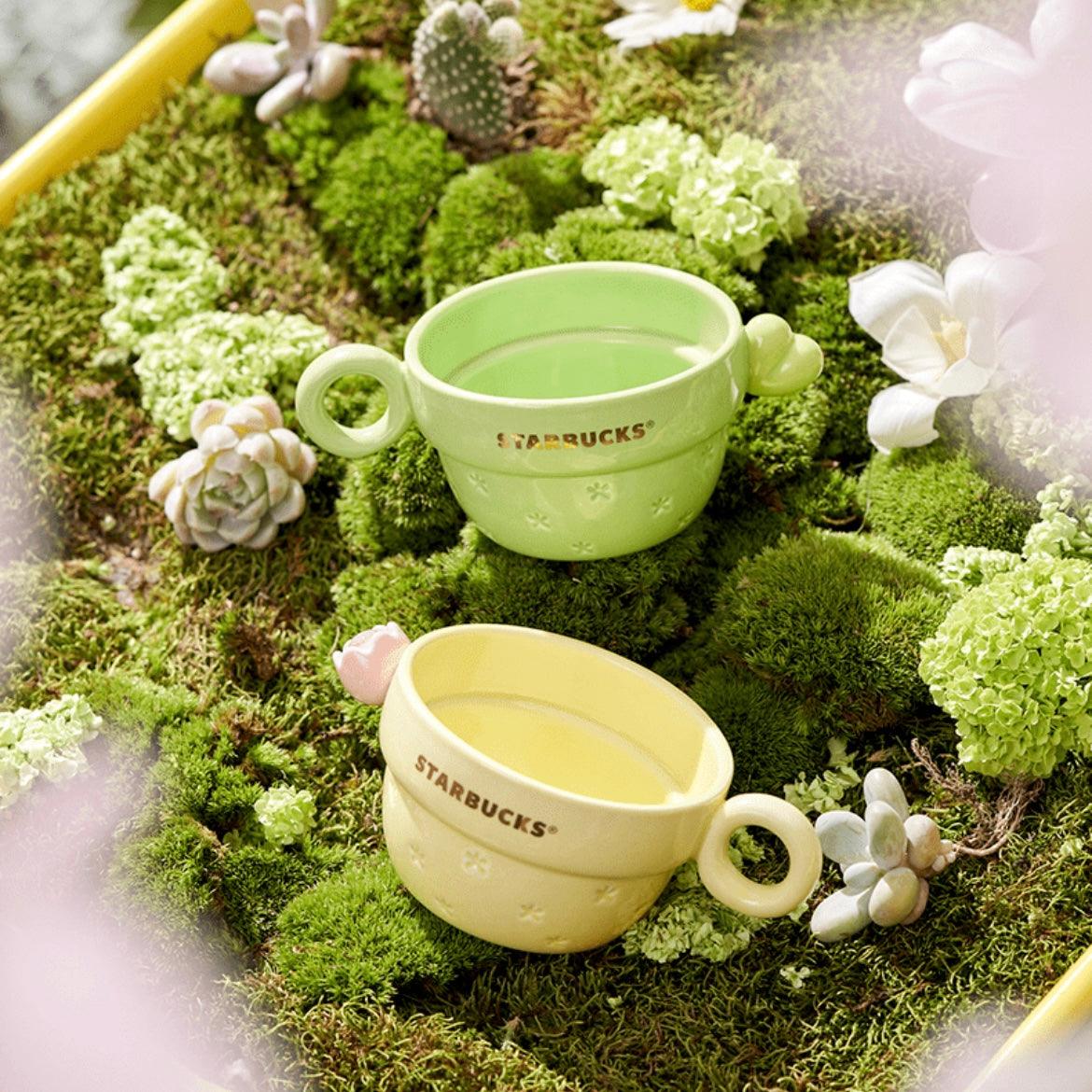 Starbucks 240ml/8oz Succulent Ceramic Cup Set