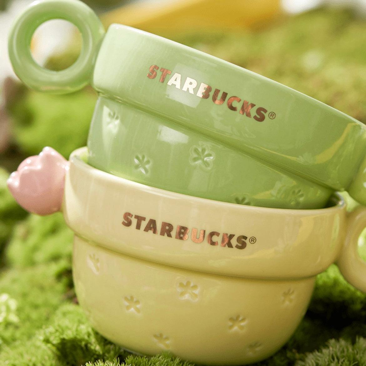 Starbucks 240ml/8oz Succulent Ceramic Cup Set