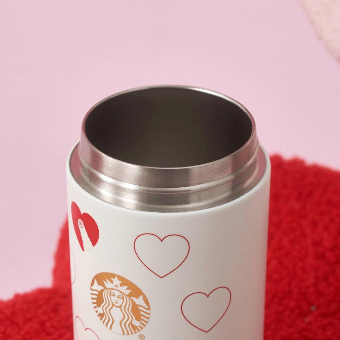 Starbucks 350ml/12oz Stainless Steel Bottle with Furry Sleeve