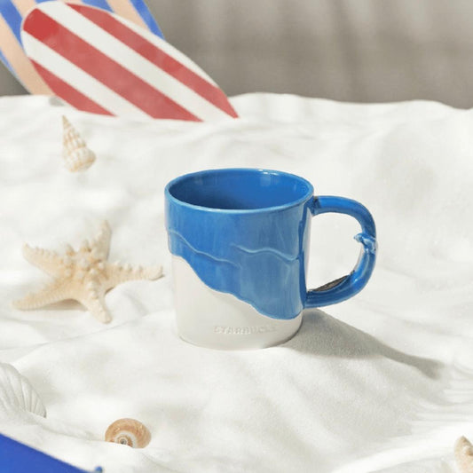 Starbucks 355ml/12oz Seashore Ceramic Mug