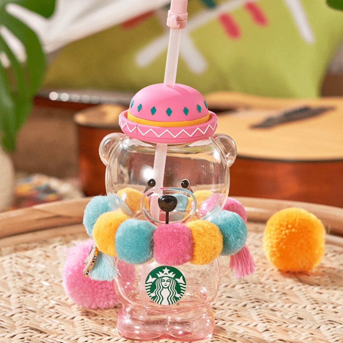 Starbucks 460ml/15oz Bearista Bear Glass Cup