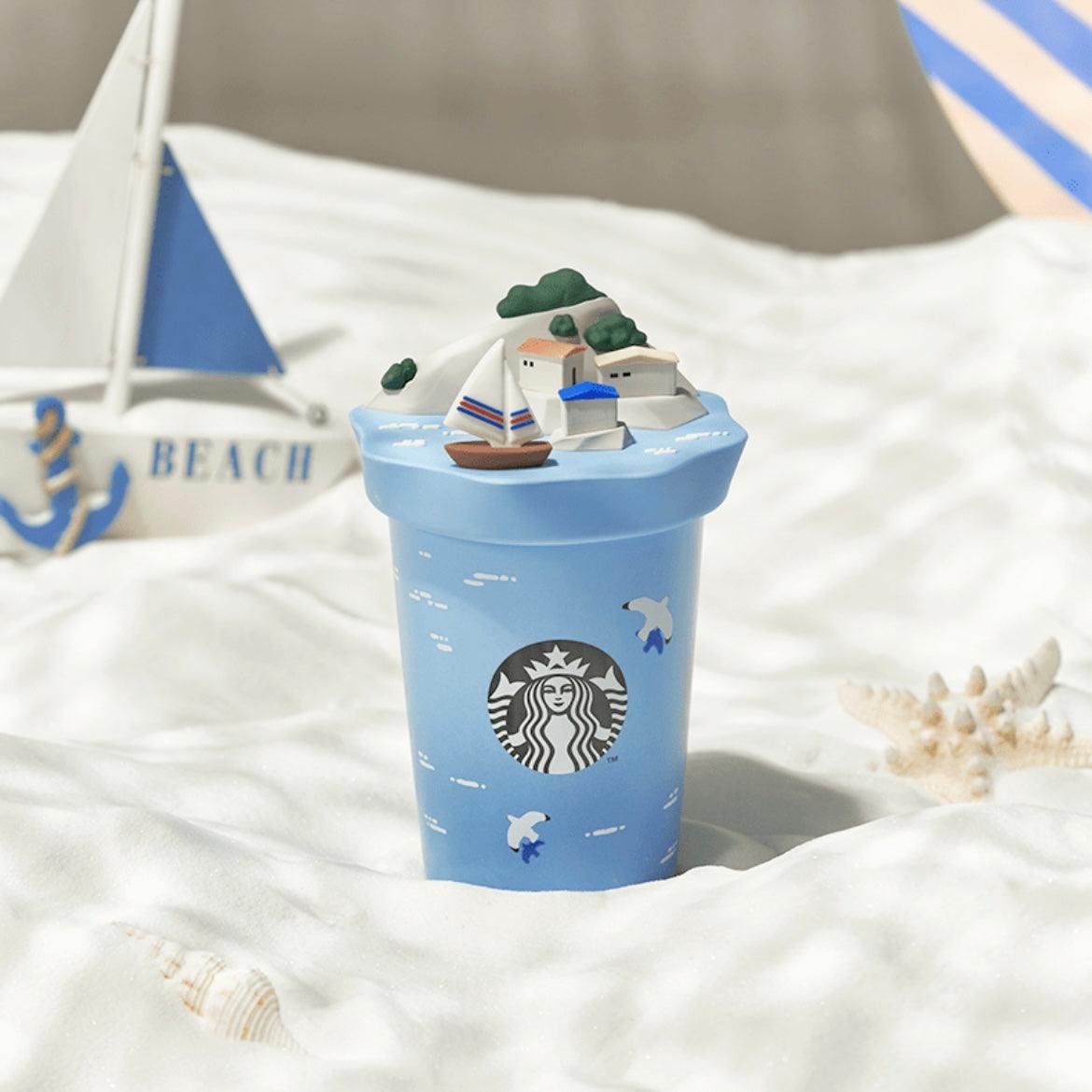 Starbucks 473ml/16oz Little Island Ceramic Cup