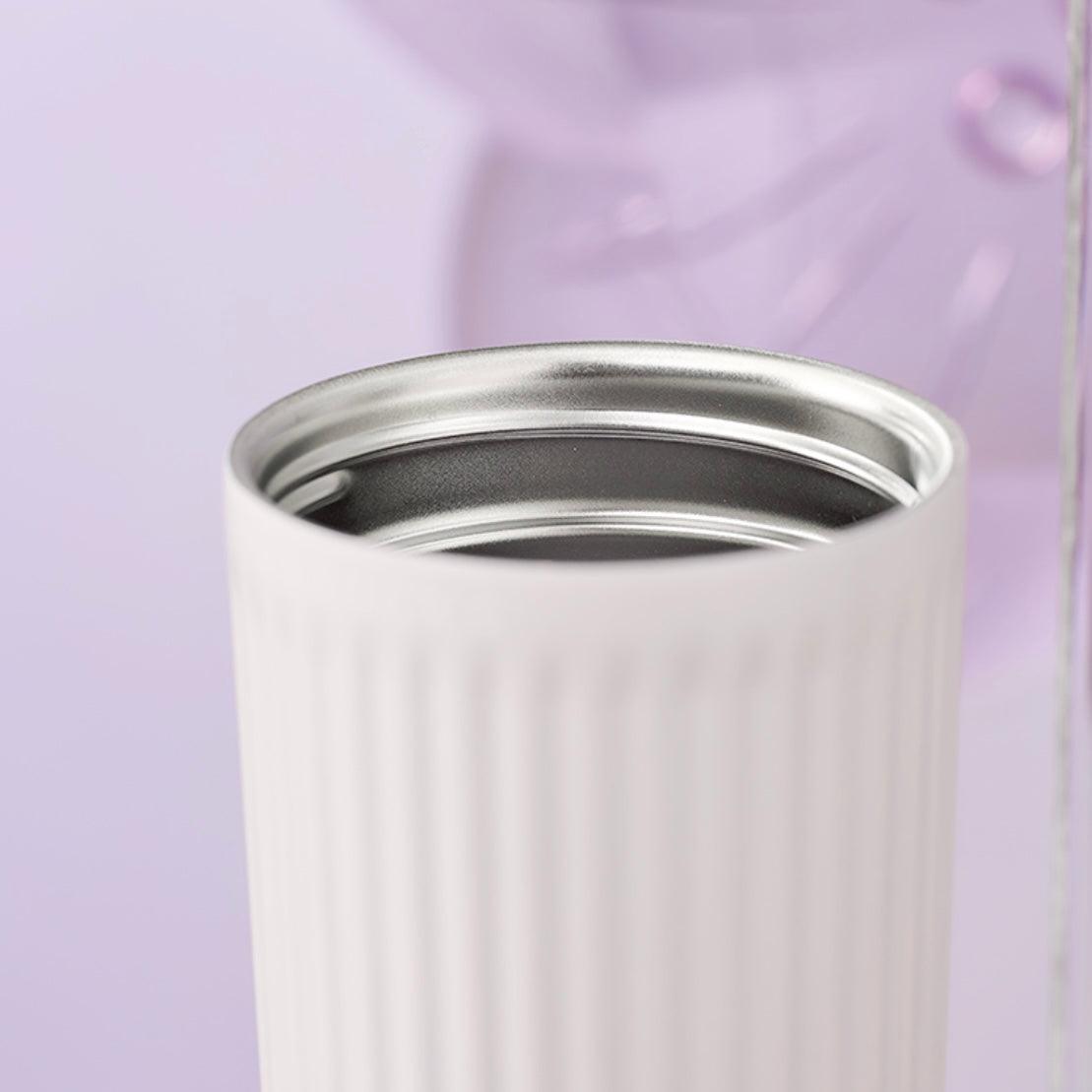 Starbucks 473ml/16oz Purple Sakura Stainless Steel Straw Cup