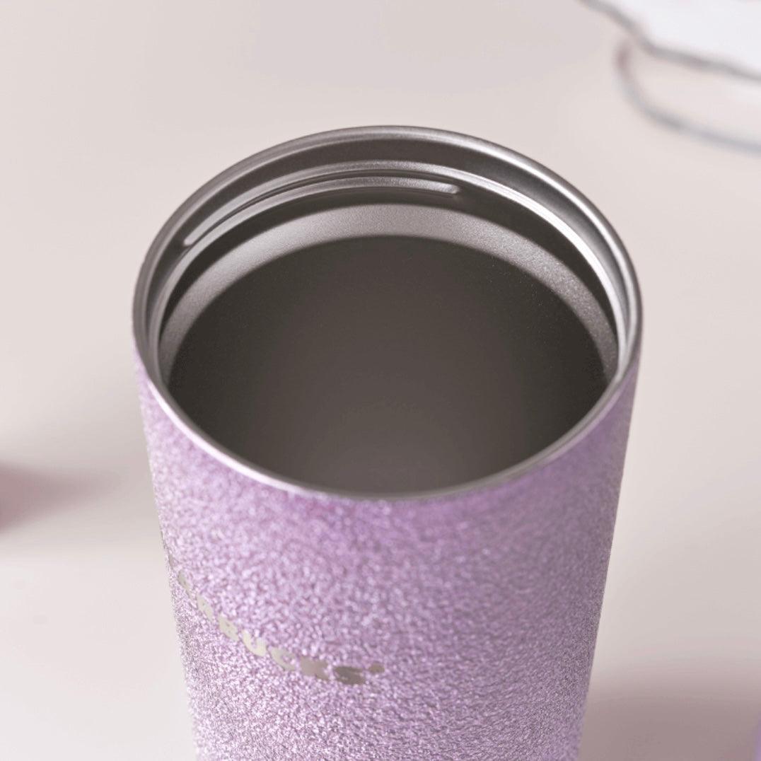 Starbucks 475ml/16oz Glitter Stainless Steel Cup with Magnetic Lid