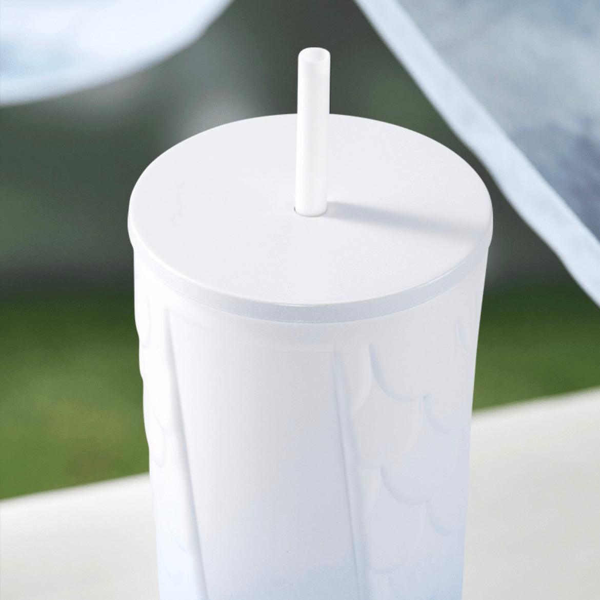 Starbucks 600ml/20oz Ceramic Siren Scale Straw Cup