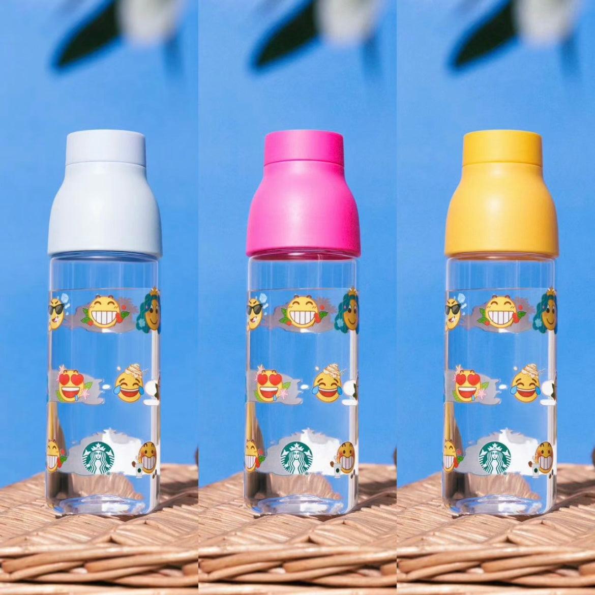 Starbucks 620ml/21oz Plastic Water Bottle (3 Colors Option)