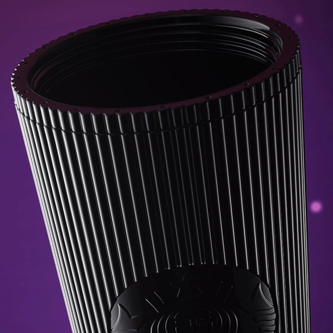 Starbucks 710ml/24oz Black Vertical Stripes Cold Cup