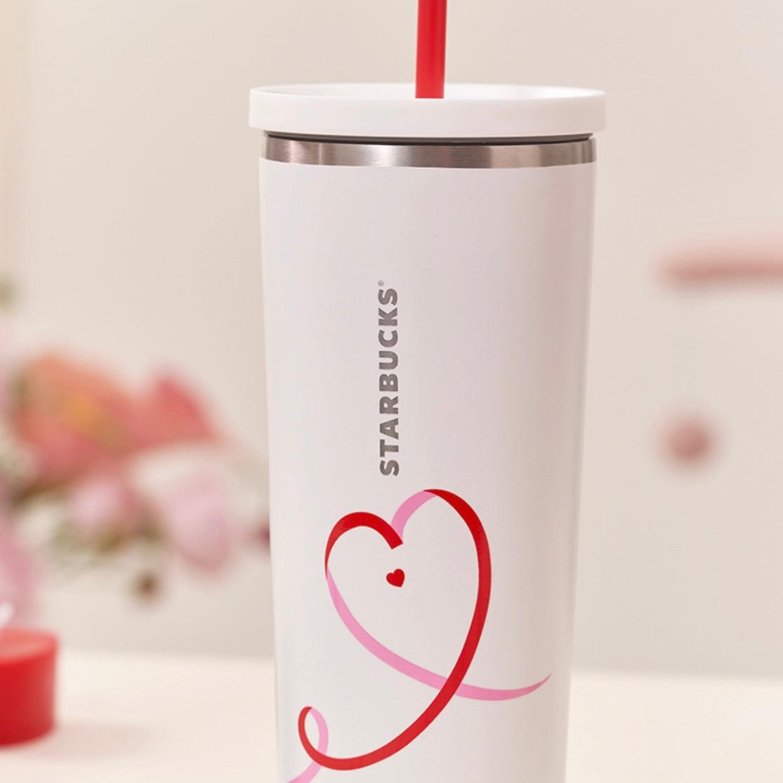 Starbucks 810ml27oz StainlessSteel Straw Cup with Kitten Sleeve