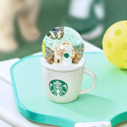 Starbucks 89ml/3oz Kitty Globe Ceramic Cup