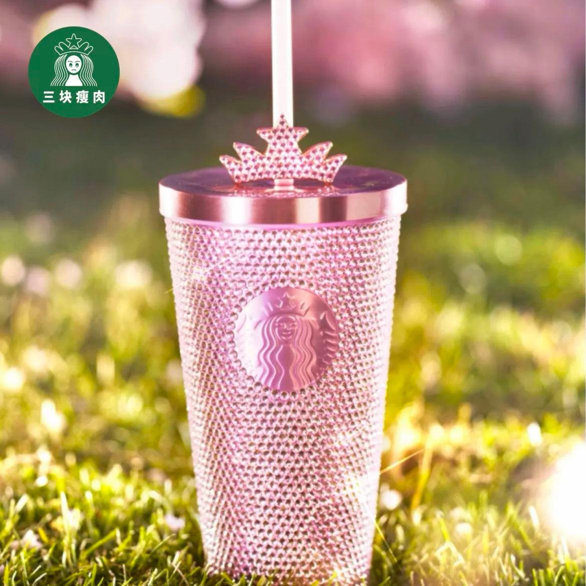 Starbucks Cherry Blossom Rhinestone 2024 Edition - Ann Ann Starbucks