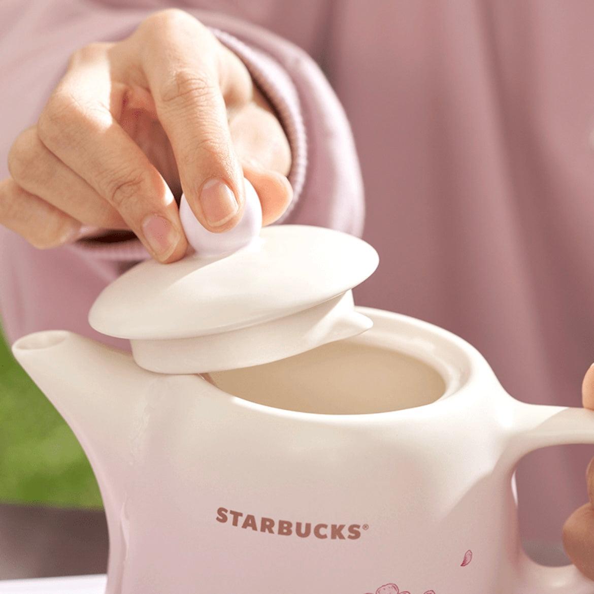 Starbucks Cherry Blossom Tea Pot and Cup Set