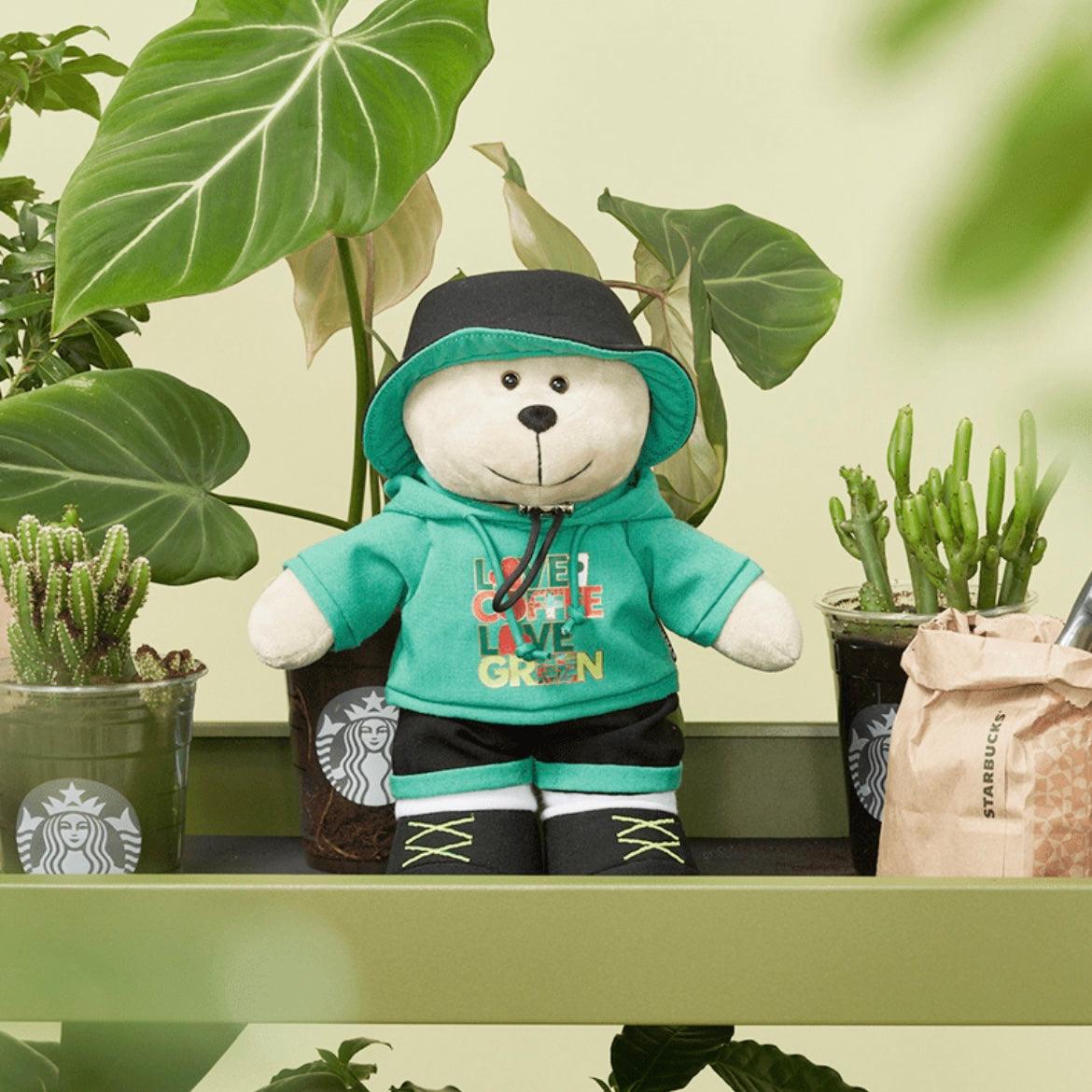 Starbucks Coffee Ground Bearista Camping Bear