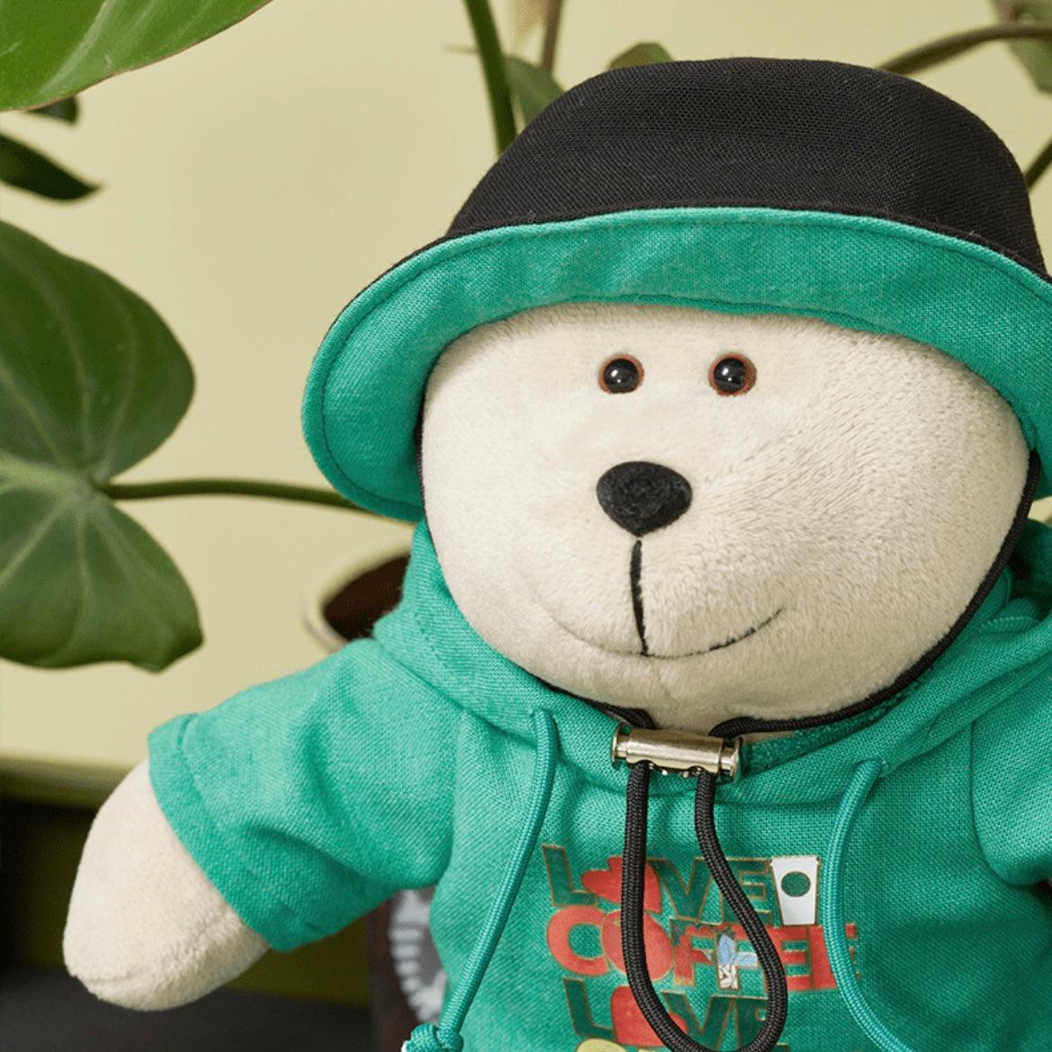 Starbucks Coffee Ground Bearista Camping Bear