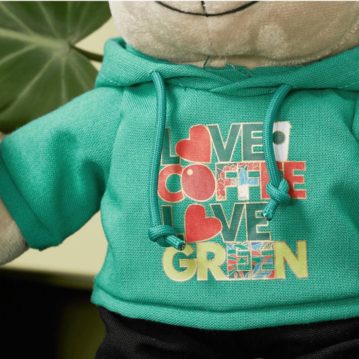 Starbucks Coffee Ground Bearista Camping Bear