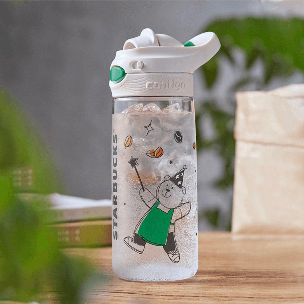 Contigo Plastic Sippy Cup Tumbler (Starbucks Wizard Bear 2022 Collection) - Ann Ann Starbucks