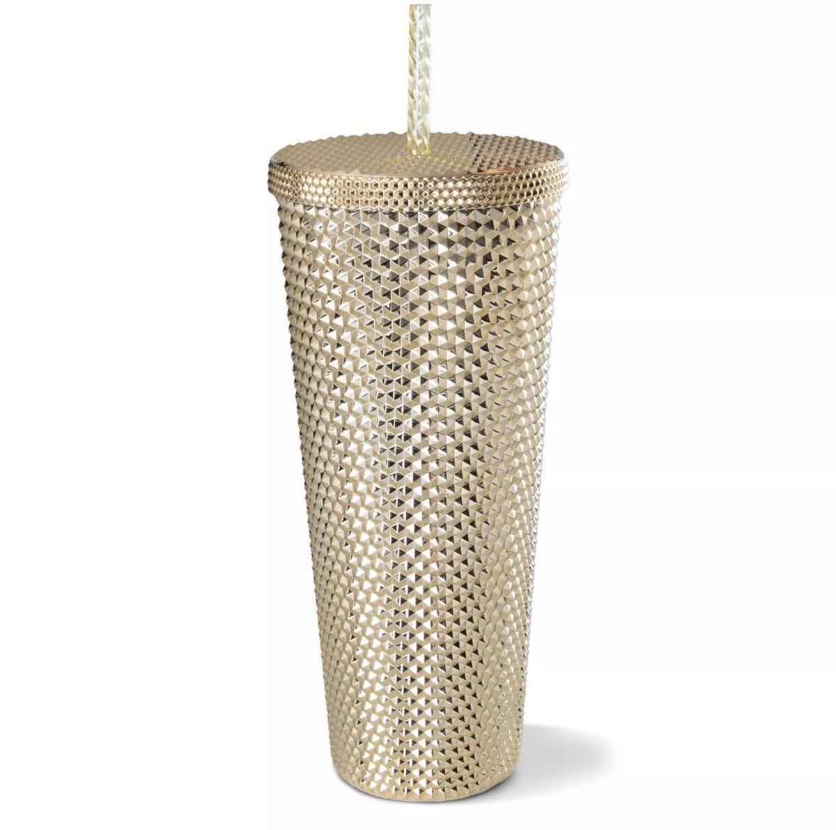 Gold Studded Cold Cup (24oz) - Ann Ann Starbucks