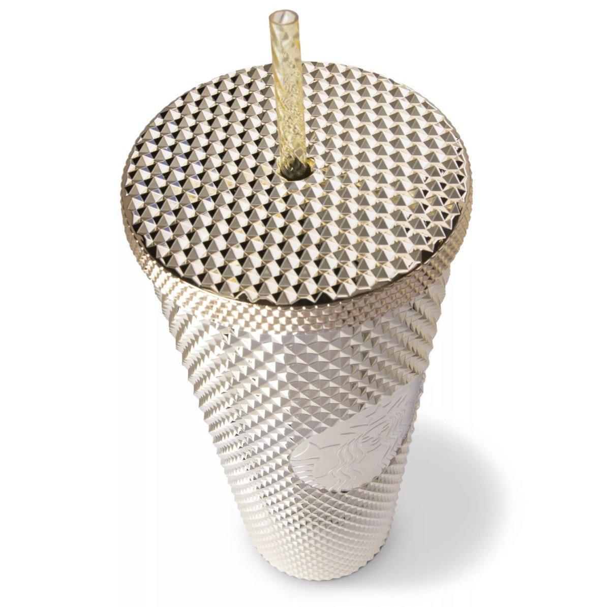 Gold Studded Cold Cup (24oz) - Ann Ann Starbucks