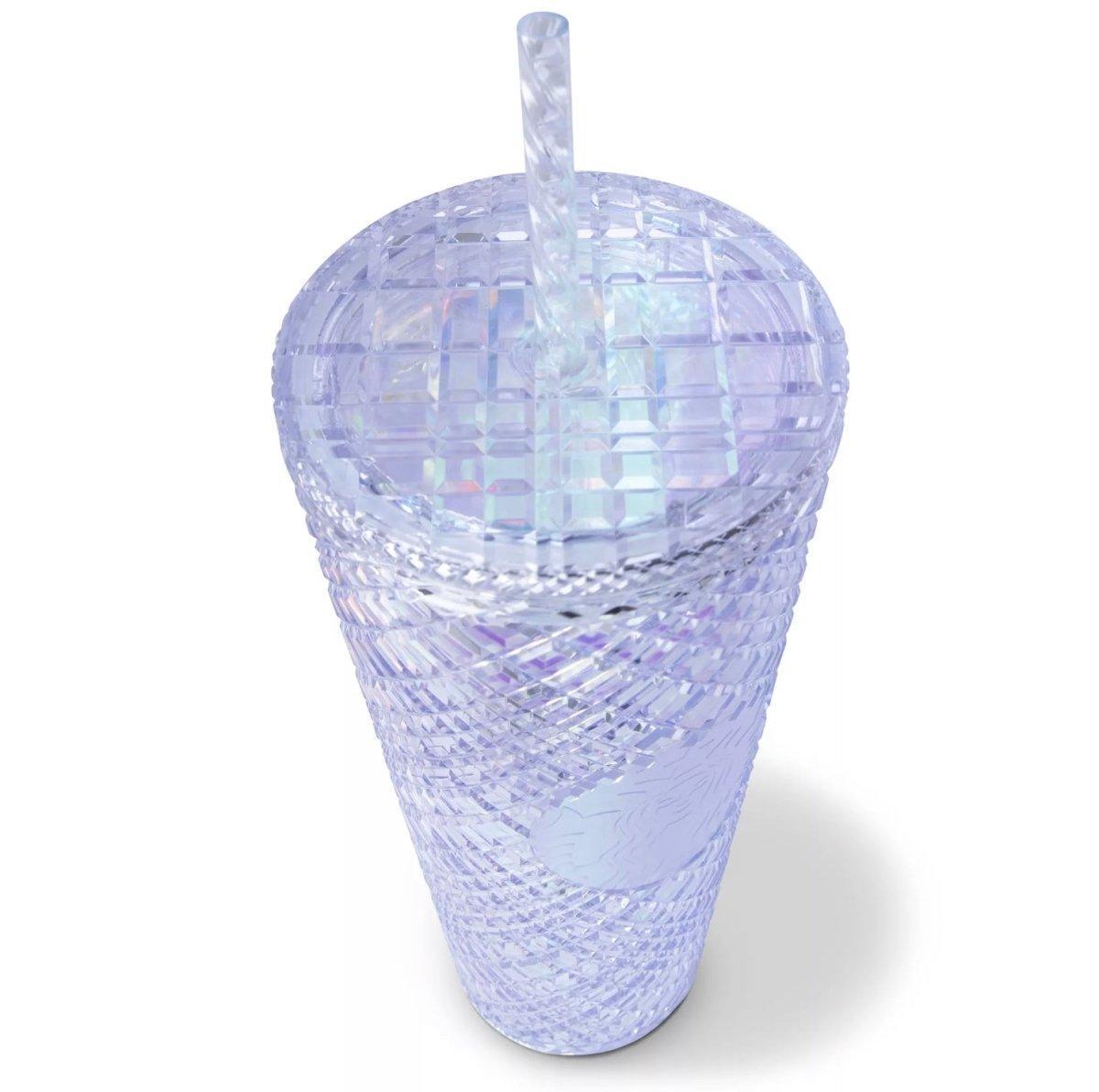 Holiday Iridescent Jewelled Cold Cup (24oz) - Ann Ann Starbucks