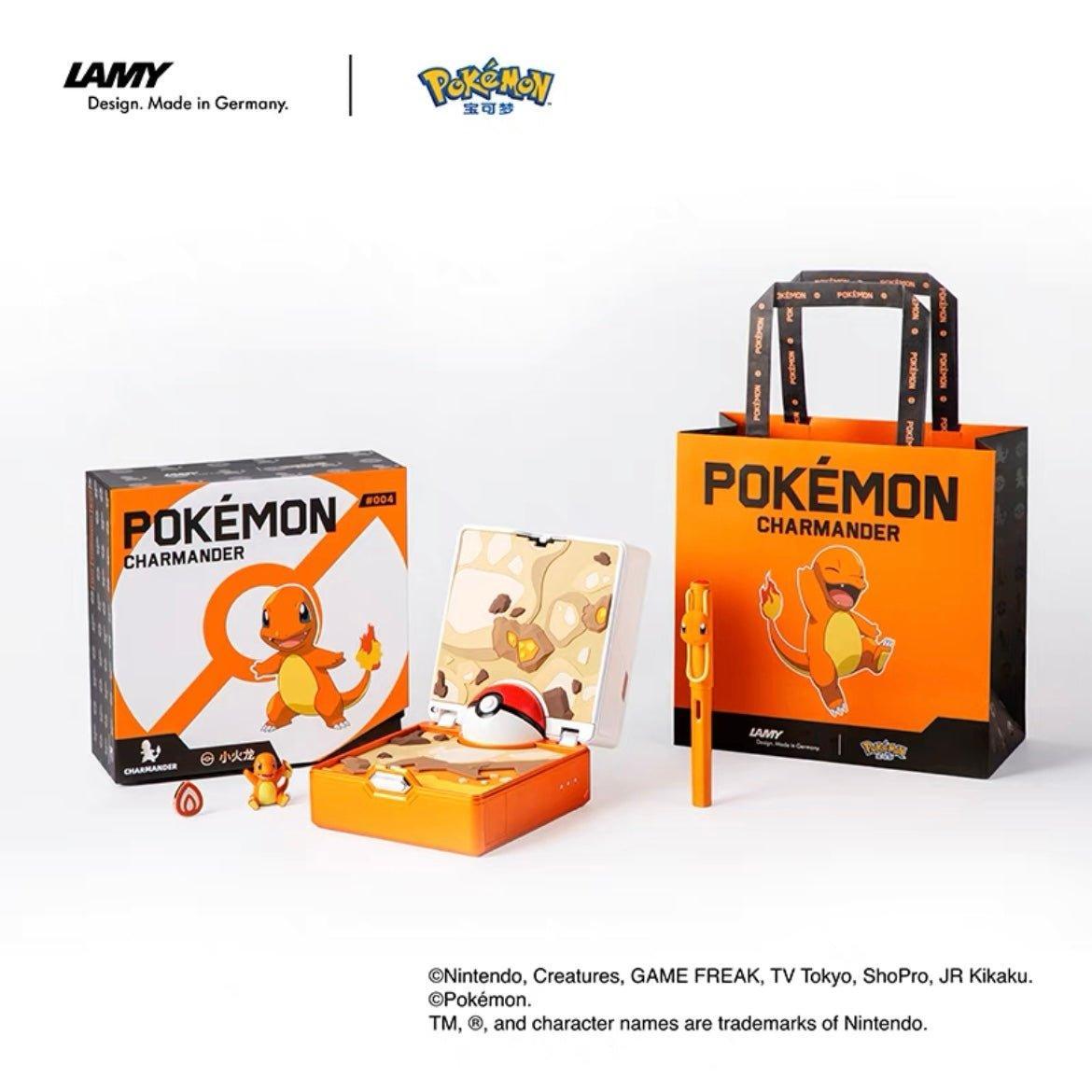 LAMY x Pokémon Charmander Limited Edition Fountain Pen Set(Ink not included） - Ann Ann Starbucks